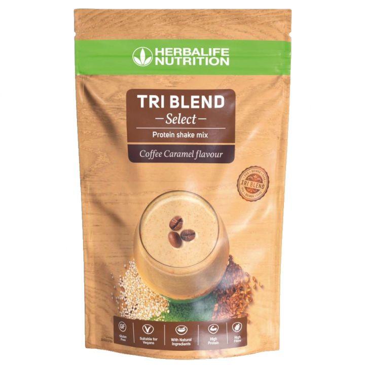 Herbalife Tri Blend Select Protein Shake Mix - Coffee Caramel i gruppen Träning hos HerbalClub.se (052K)