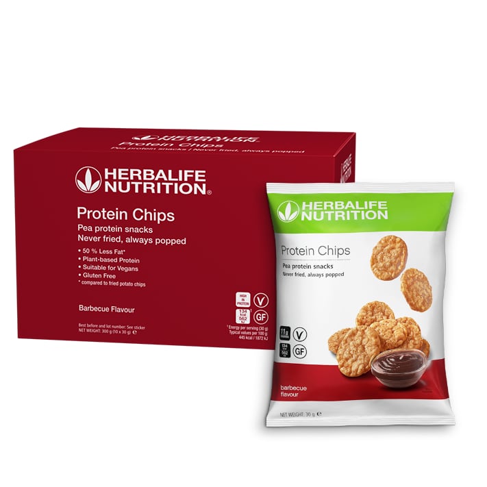 Herbalife Protein Chips - Barbeque 10 stycken i gruppen Mellanmål & Energi hos HerbalClub.se (141K)