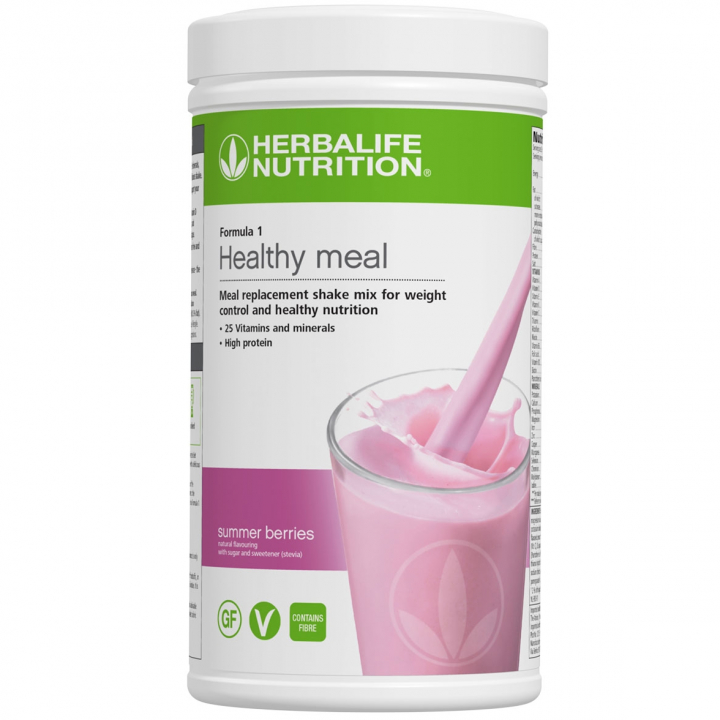 Herbalife Formula 1 - Summer Berries - Vegan & Glutenfri i gruppen Måltidsersättning hos HerbalClub.se (4470)