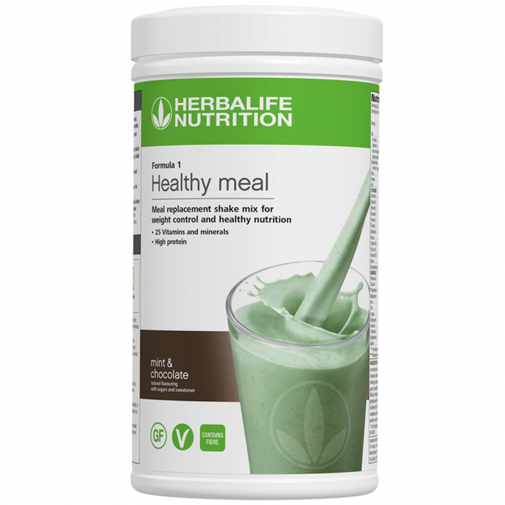 Herbalife Formula 1 - Mint & Chocolate - Vegan & Glutenfri i gruppen Måltidsersättning hos HerbalClub.se (4471)