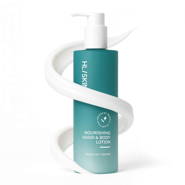 HL/Skin Nourishing Hand & Body Lotion – lätt kroppslotion med squalane som återfuktar och mjukgör utan fet känsla
