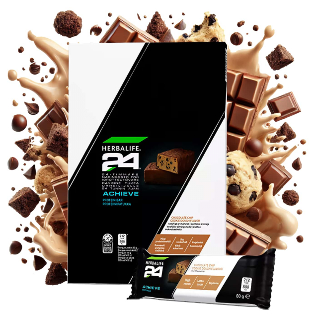 Herbalife H24 Achieve Protein Bar - Chocolate Chip Cookie Dough