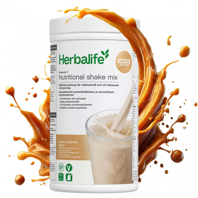 Herbalife Formula 1 - Salted Caramel - Vegan, Gluten- & Laktosfri