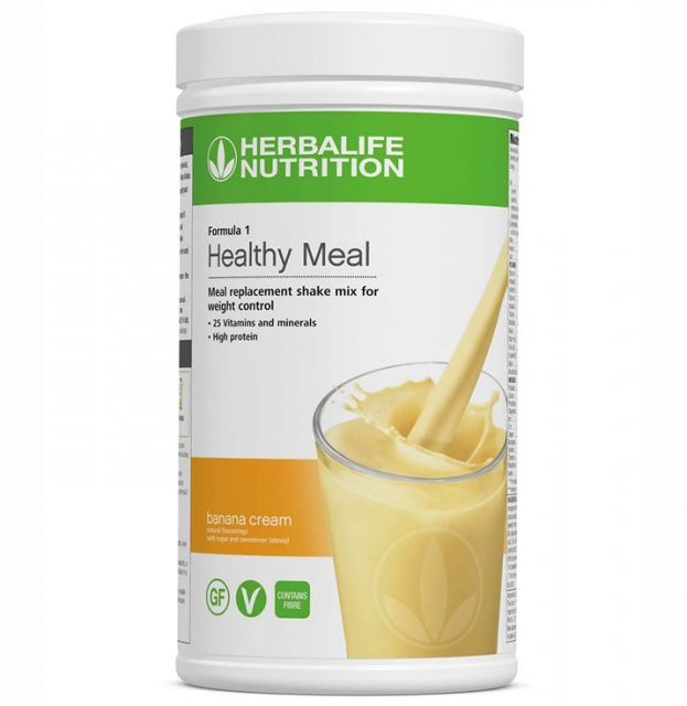Herbalife Formula 1 - Banana Cream - Vegan & Glutenfri