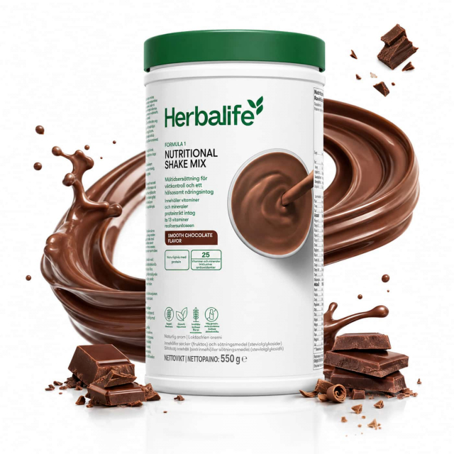 Herbalife Formula 1 Måltidsersättning Smooth Chocolate 550g