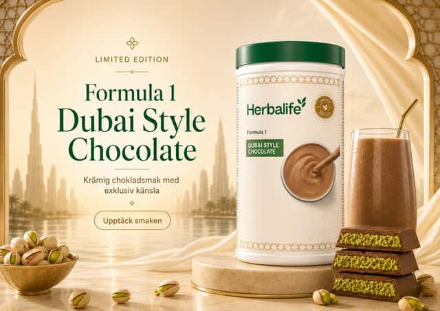 Herbalife Formula 1 Måltidsersättning Dubai Style Chocolate 500g