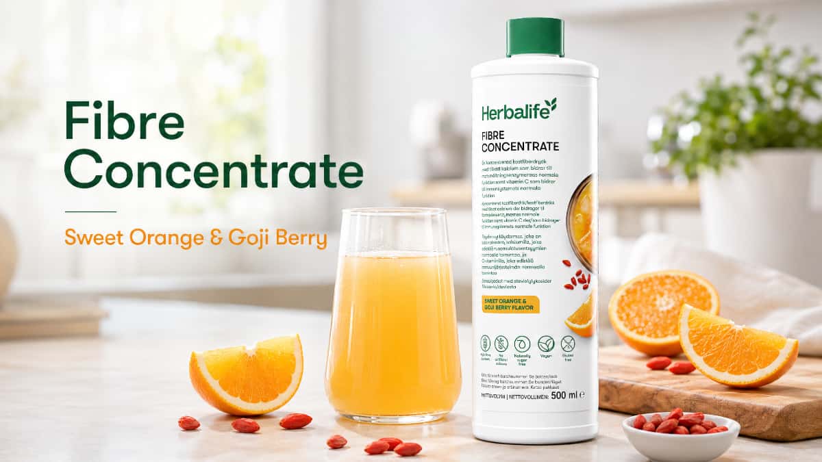 Herbalife Fibre Concentrate Sweet Orange & Goji Berry Flavor