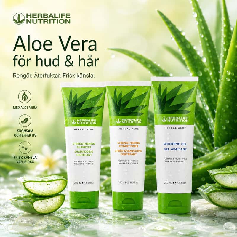 Herbalife Hudvård Shampoo Balsam Kroppsvård