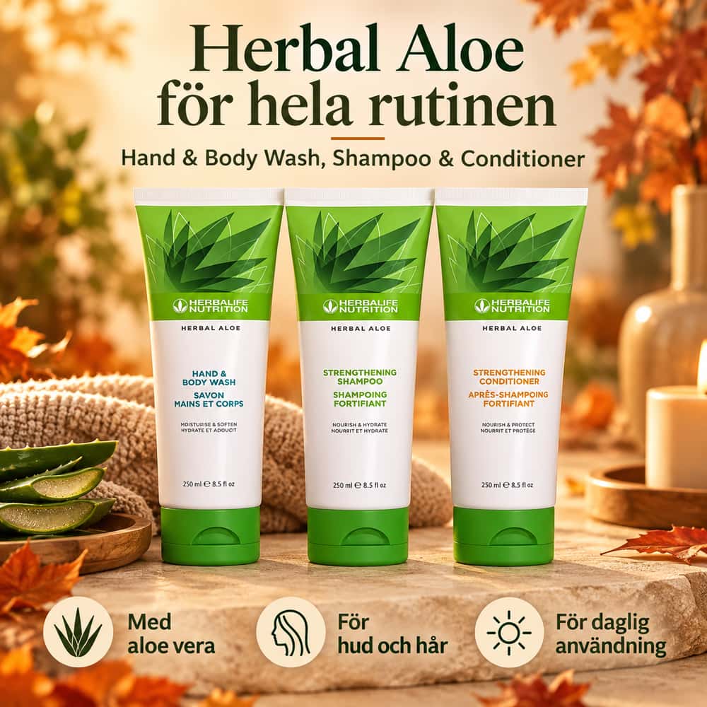 Herbalife Hudvård Shampoo Balsam Kroppsvård
