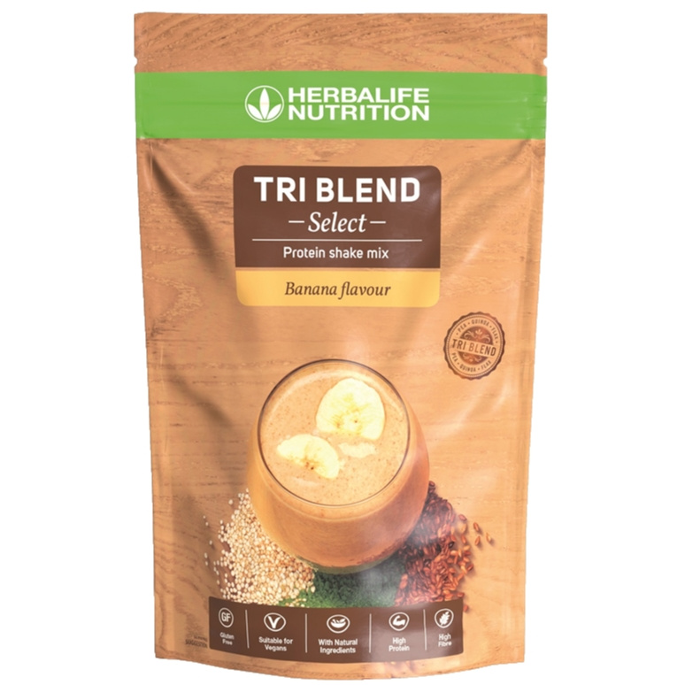 Herbalife Tri Blend Select Protein Shake Mix - Banana