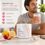 Herbalife Collagen SKIN Booster kollagenpulver Herbalife Collagen SKIN Booster kollagentillskott med Verisol och smak av jordgubb och citron