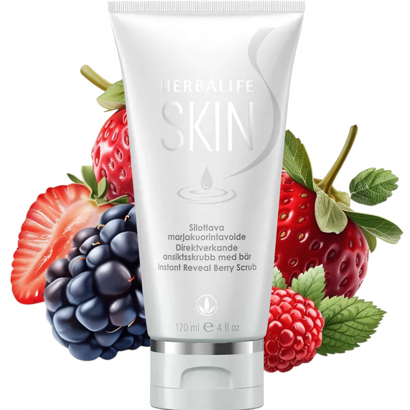 Herbalife ansiktsskrubb med bär – Direktverkande och antioxidant-rik exfoliering för alla hudtyper