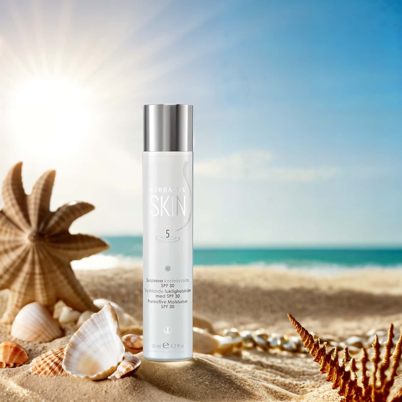 Herbalife SKIN Skyddande Fuktkräm SPF 30 – Dagkräm med UVA/UVB-skydd | Fuktgivande | Reducerar rynkor och fina linjer