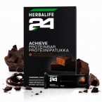 Herbalife H24 Achieve Protein Bar Dark Chocolate Herbalife H24 Achieve Protein Bar - Dark Chocolate proteinbar för träning och proteinrikt mellanmål