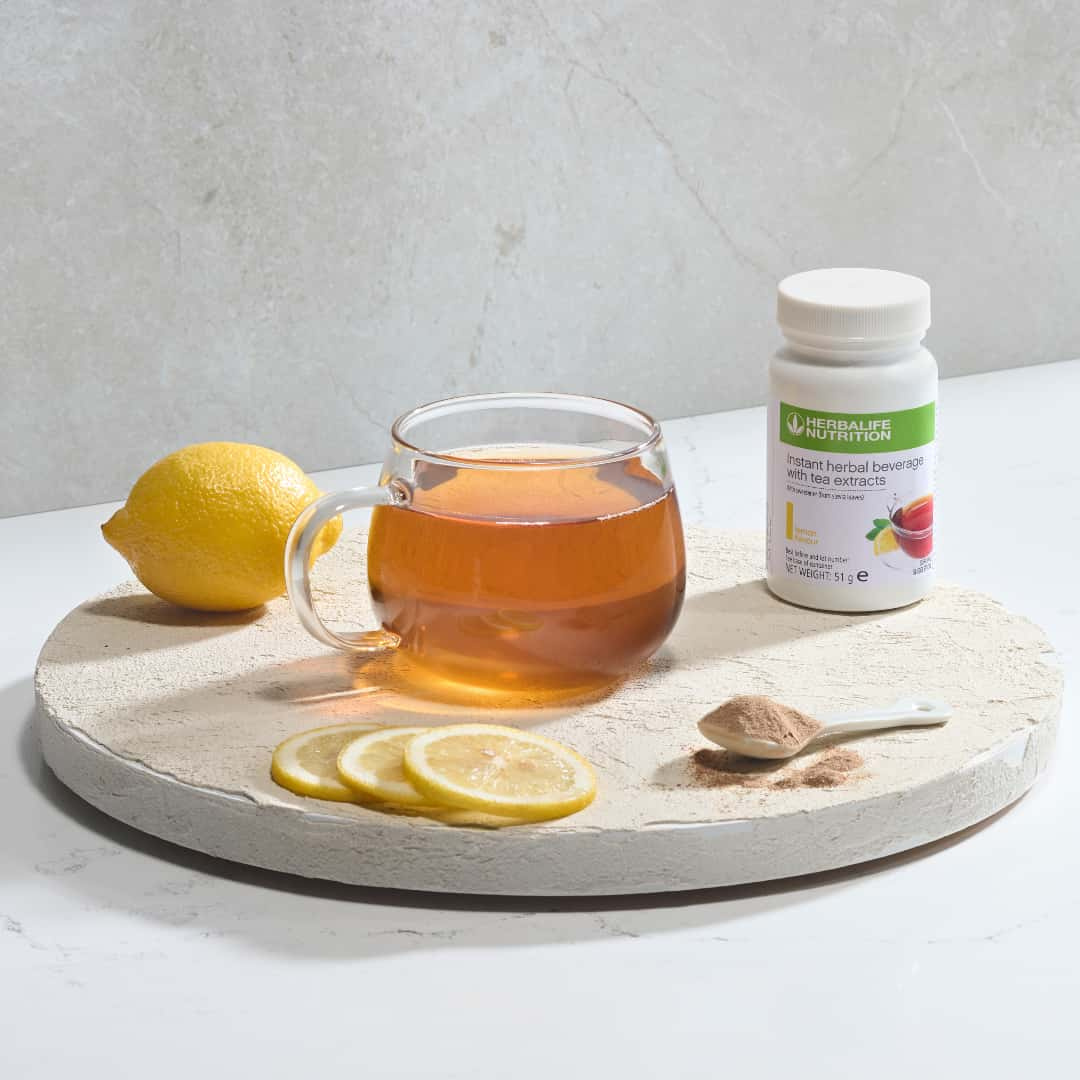 Herbalife Instant Herbal Beverage with Tea Extract - Lemon