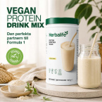 Herbalife Protein Drink Mix Vegan Vanilj 560 g | HerbalClub Herbalife Protein Drink Mix Vegan Vanilj 560 g – veganskt proteinpulver med hög proteinhalt