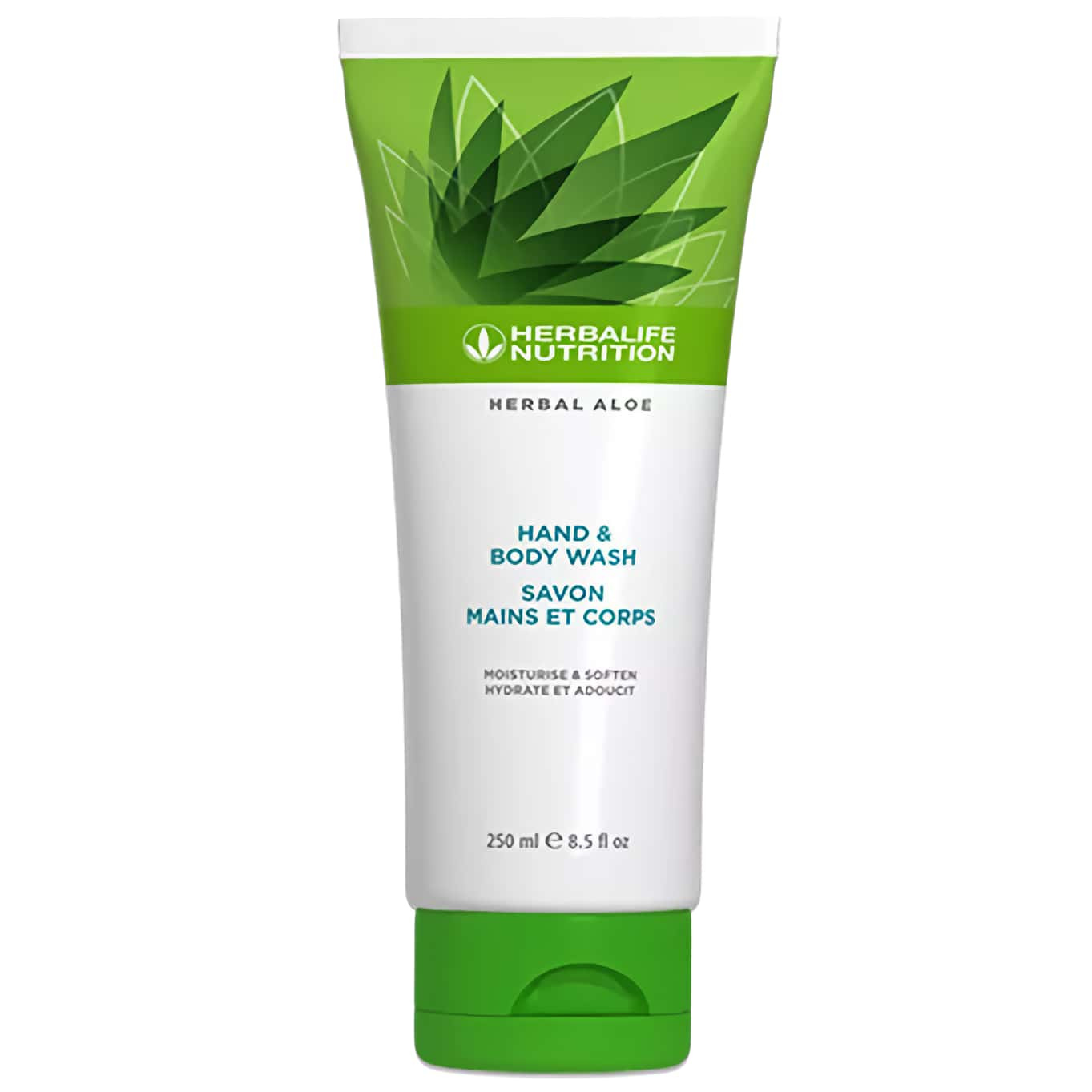 Herbalife Herbal Aloe Hand & Body Wash – skonsam tvål med aloe vera – rengör utan att torka ut huden – fräsch och mjuk känsla