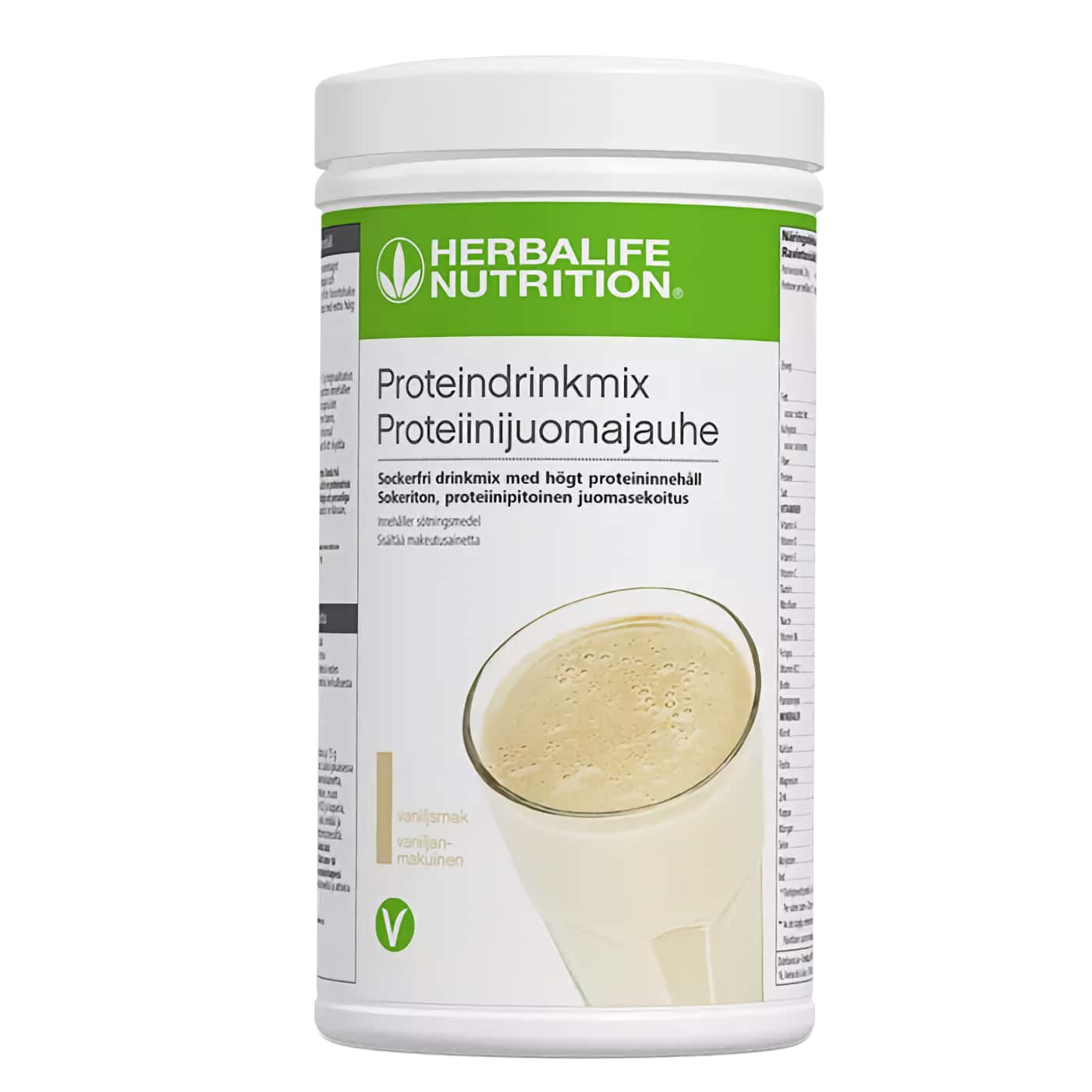 Herbalife Protein Drink Mix Vanilla | proteindryck med 15 g protein | passar som mellanmål eller till shake