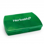 Herbalife Tablettbox Medium – smart organisering Herbalife Tablettbox Medium med sju fack för organiserad förvaring av tabletter och kapslar i vardagen