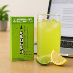 Herbalife LiftOff Citron-Lime | Energidryck Herbalife LiftOff Citron-Lime | Energigivande brustabletter | Sockerfri koffeinkick | Vitamin C och B-stöd