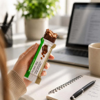 Herbalife Proteinbar Vanilj Mandel proteinbar Herbalife Proteinbar Vanilj Mandel proteinbar för mellanmål, arbete och träning med mandel och vaniljsmak