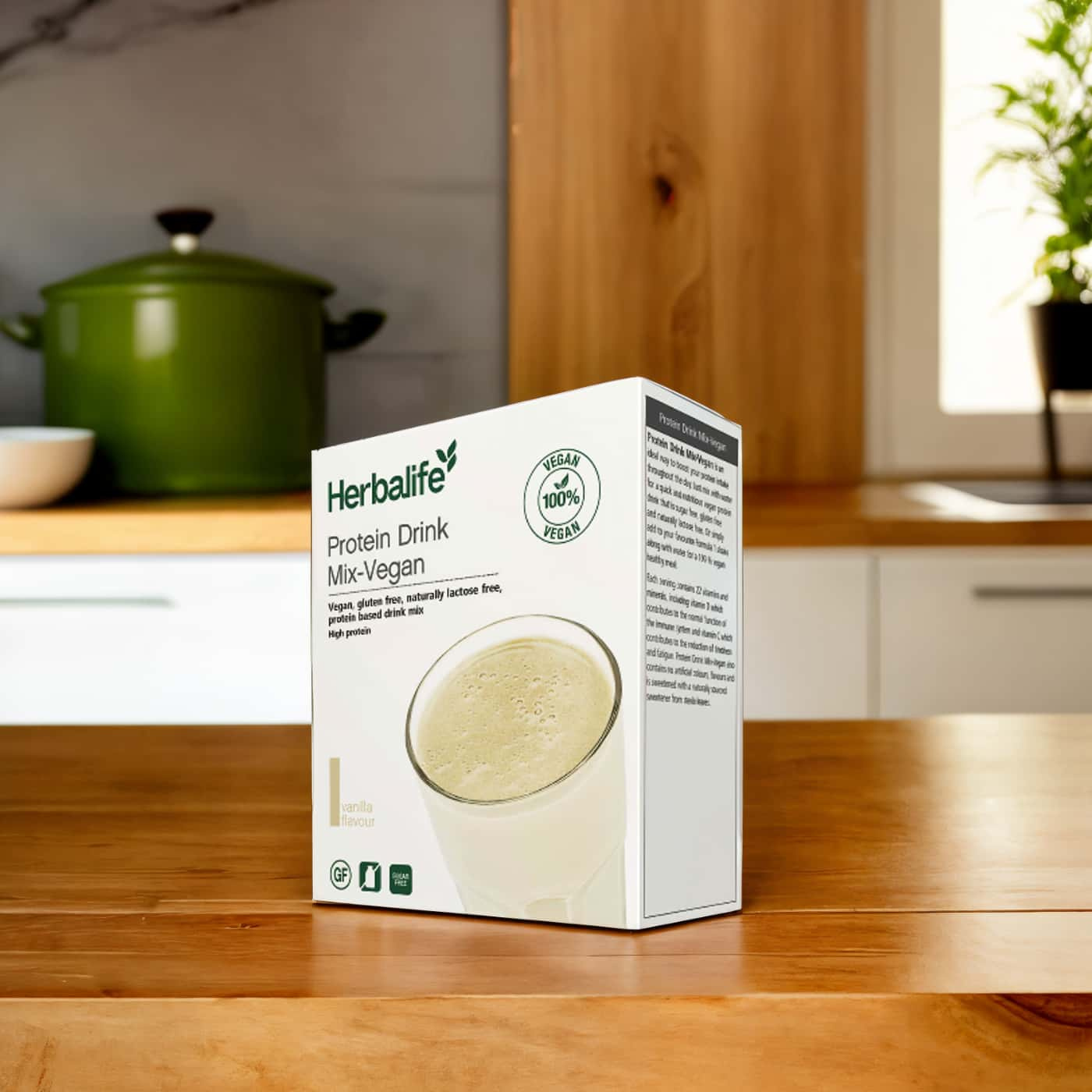 Protein Drink Mix Vegan - Portionspåsar | Växtbaserat protein | Näringsrik & glutenfri proteindryck