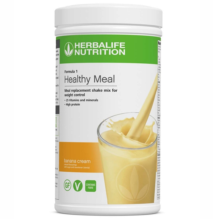 Herbalife Formula 1 - Banana Cream - Vegan & Glutenfri