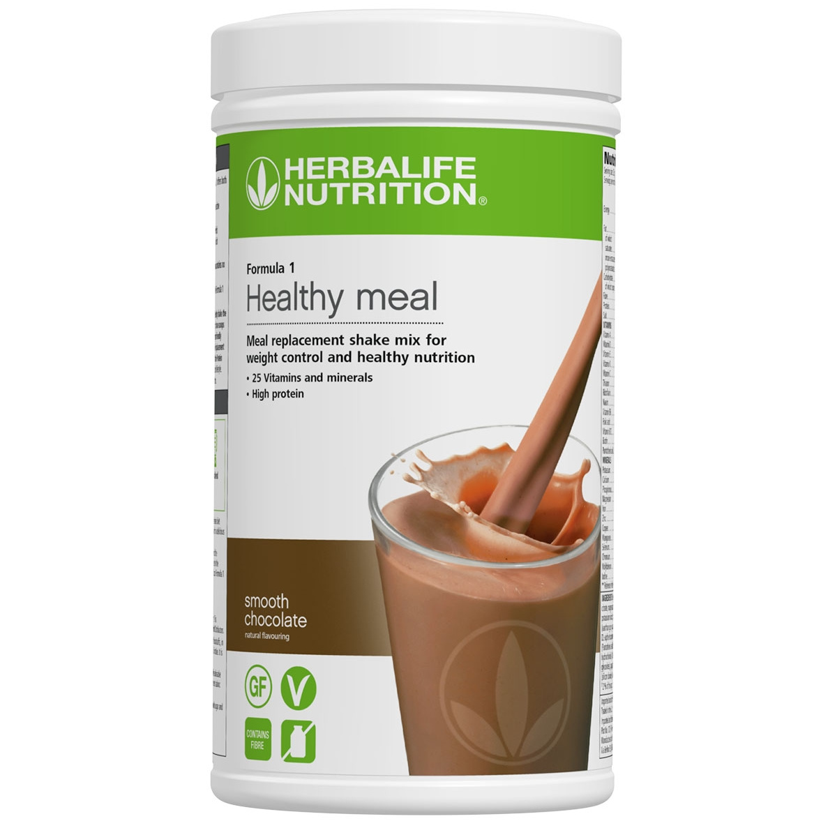 Herbalife Formula 1 - Smooth Chocolate - Vegan, Gluten- & Laktosfri