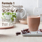 Herbalife Formula 1 - Smooth Chocolate - Vegan, Gluten- & Laktosfri