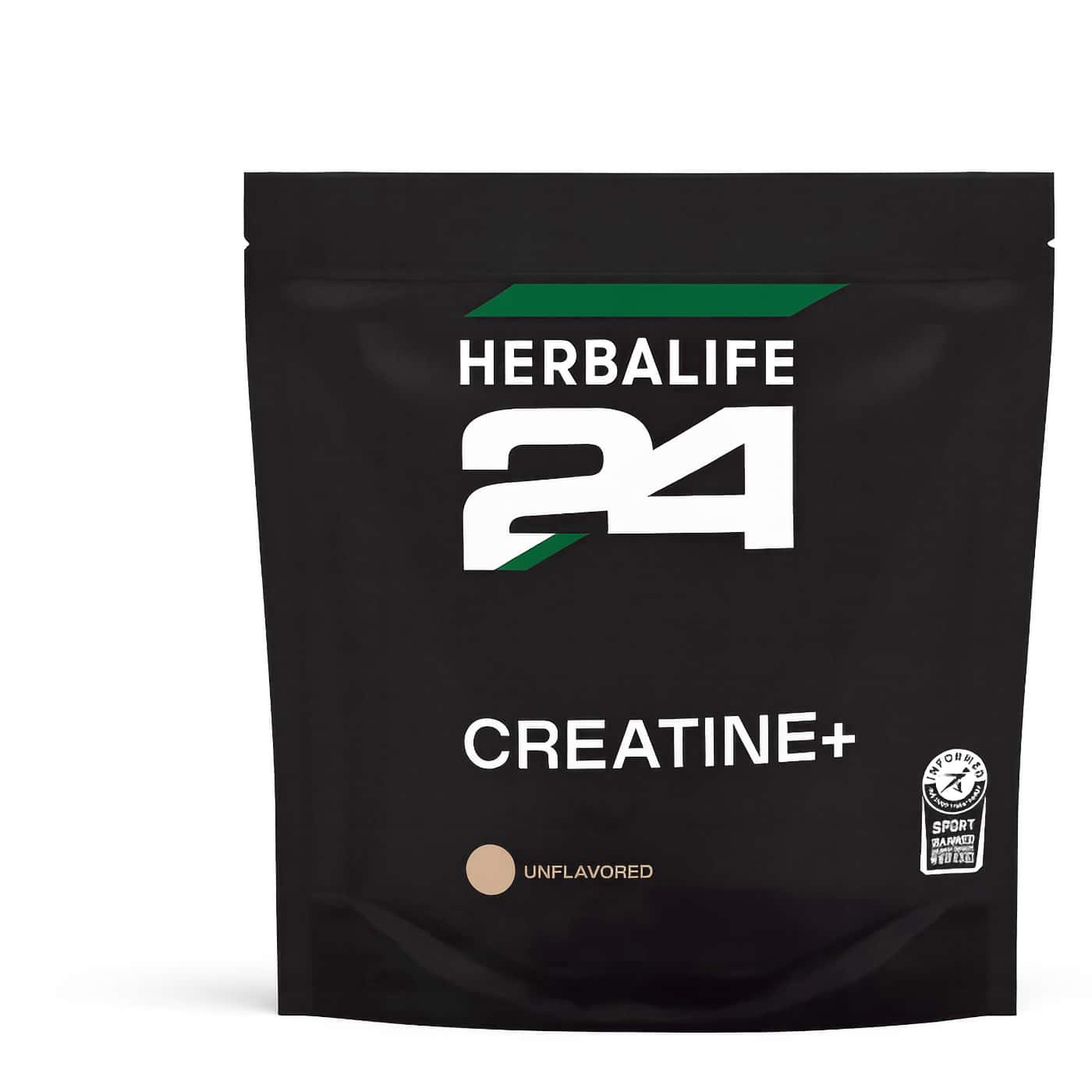 Herbalife24 Creatine+ pulver | Veganskt kreatin med B-vitaminer och kalcium för styrka och prestation