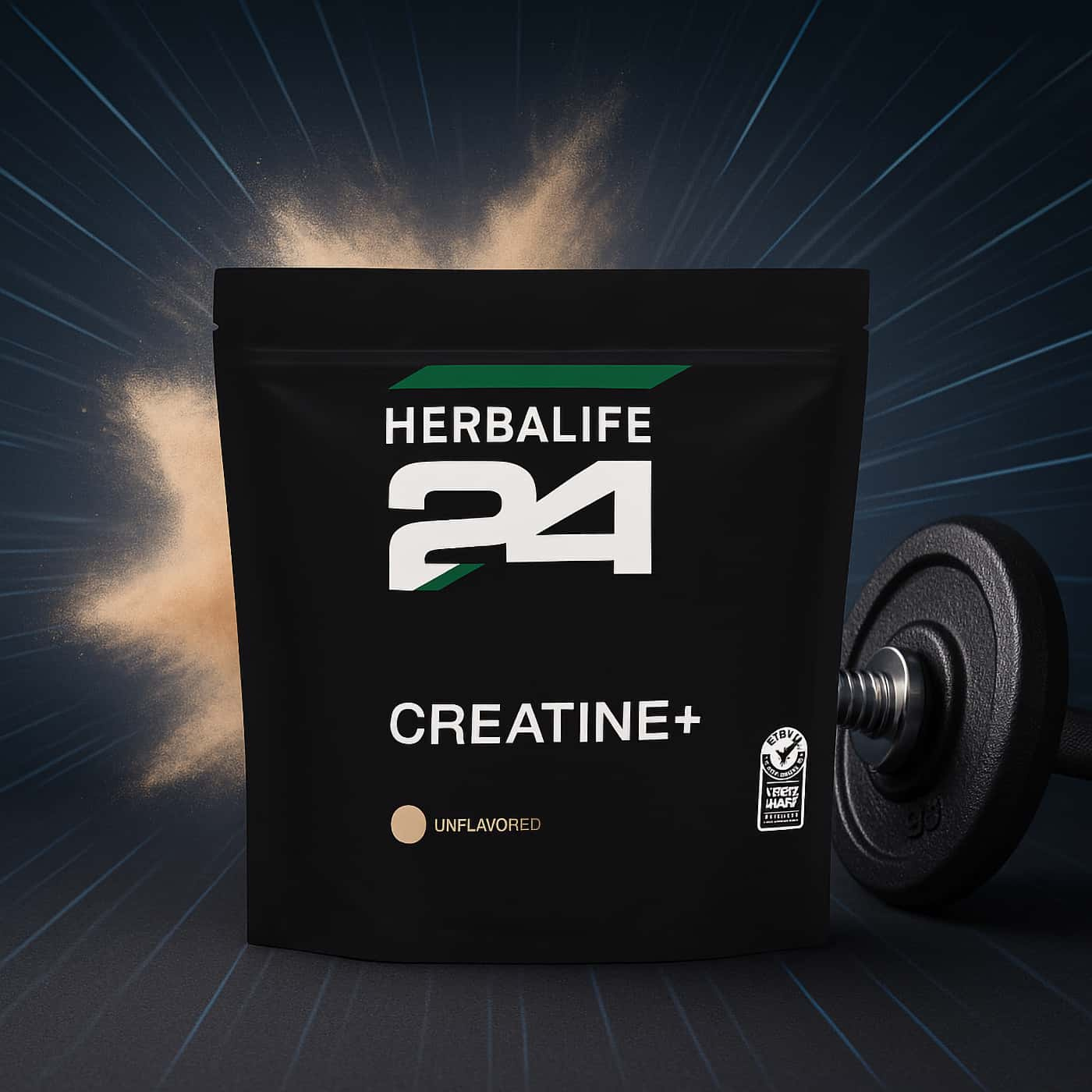 Herbalife24 Creatine+ kosttillskott | Smaklös kreatin för muskler, energi och fokus i träning och vardag