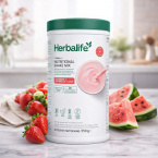 Herbalife Formula 1 Strawberry Watermelon måltidsersättning Herbalife Formula 1 Måltidsersättning Strawberry & Watermelon näringsshake med protein från soja och vitaminer