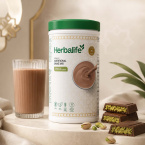 Herbalife Formula 1 Dubai Style Chocolate Flavor 500 g Herbalife Formula 1 Dubai Style Chocolate Flavor måltidsersättning med krämig chokladsmak