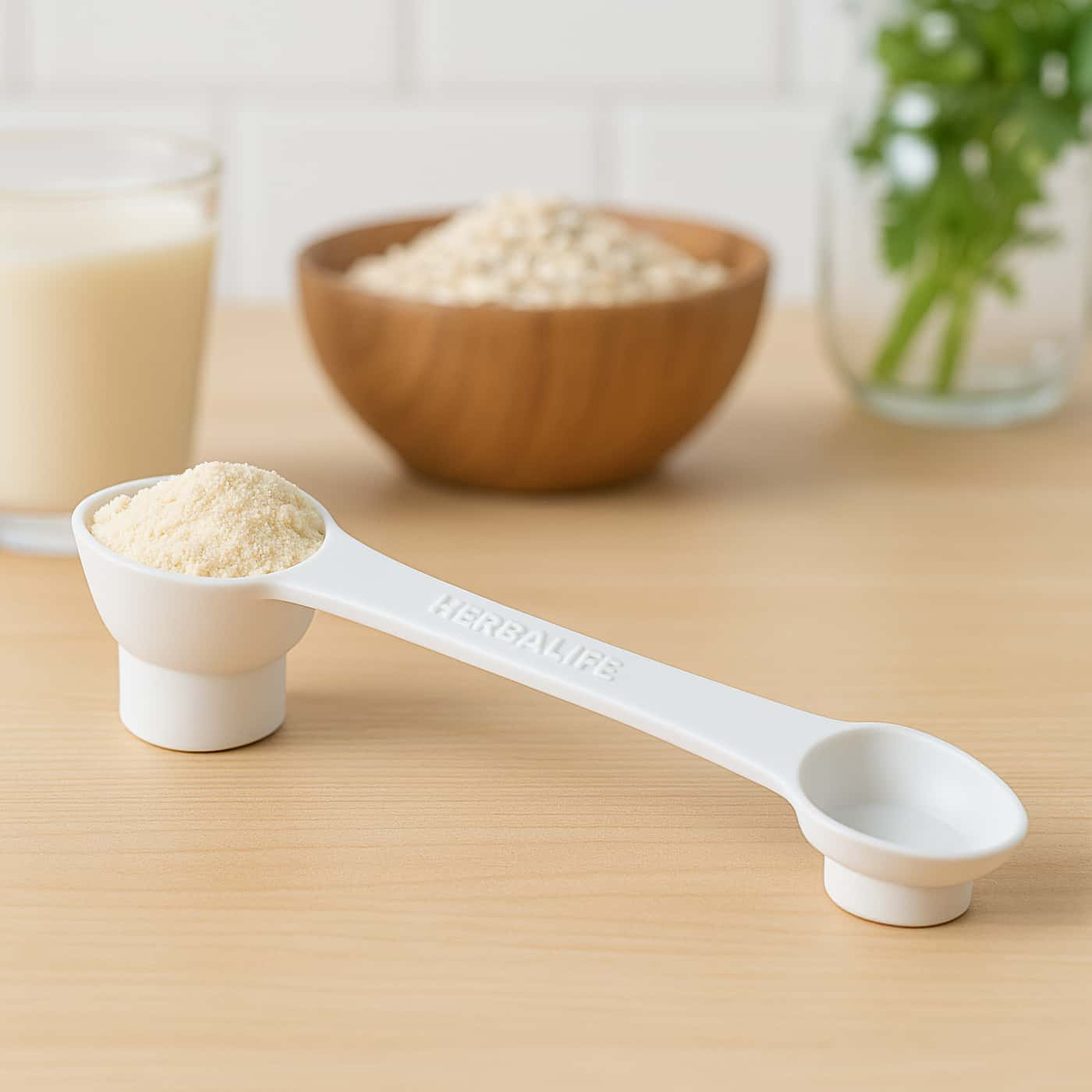 Herbalife Multiskopa 4‑i‑1 | måttskopa för Herbalife‑produkter | dosering av shakes, fibrer, te