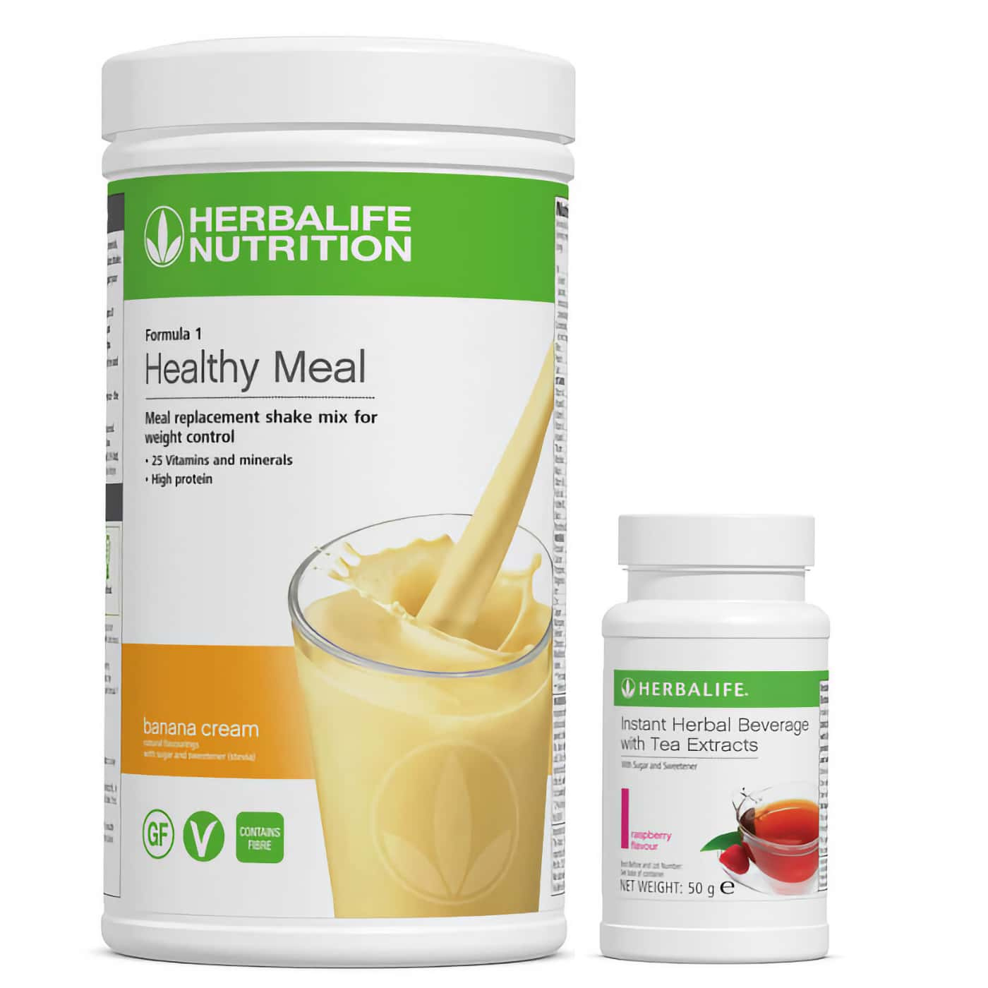 Herbalife Frukost Startpaket | Formula 1 måltidsersättning och te | Anpassa smaker | Näringsrik start på dagen